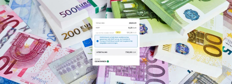 Community-lid pakt een odd van (bijna) 3000!