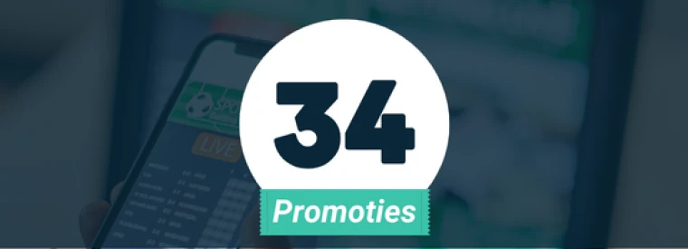 Bookmaker promoties week 34!