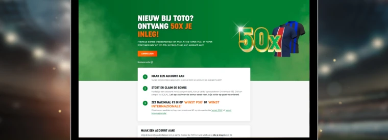 Win 50x je inzet bij de Champions League finale!