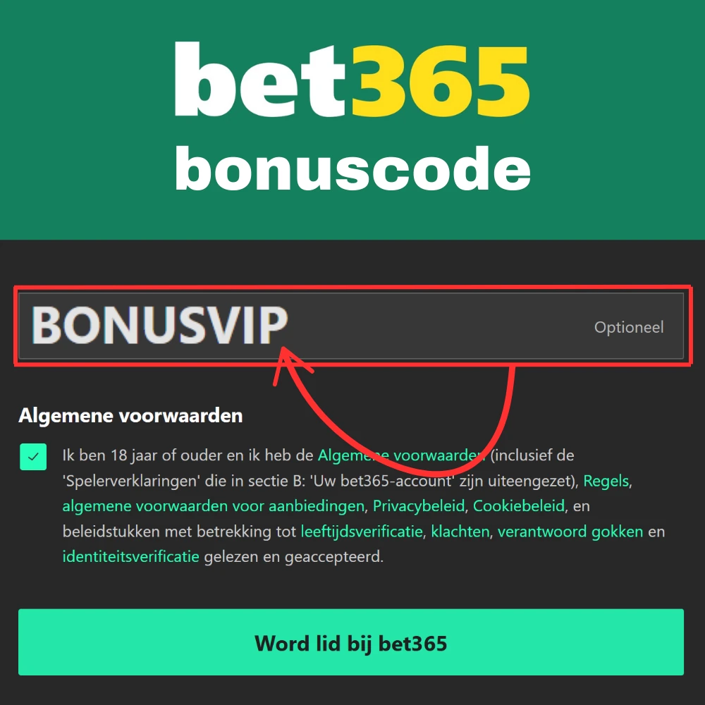 Bet365 bonus code